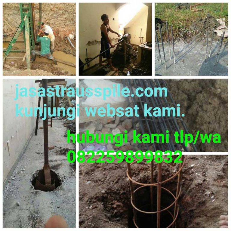 Harga Jasa Pondasi Bore Pile Jakarta Jasa Strauss Pile Bor Pile Manual Mesin Bor Sumur 7599